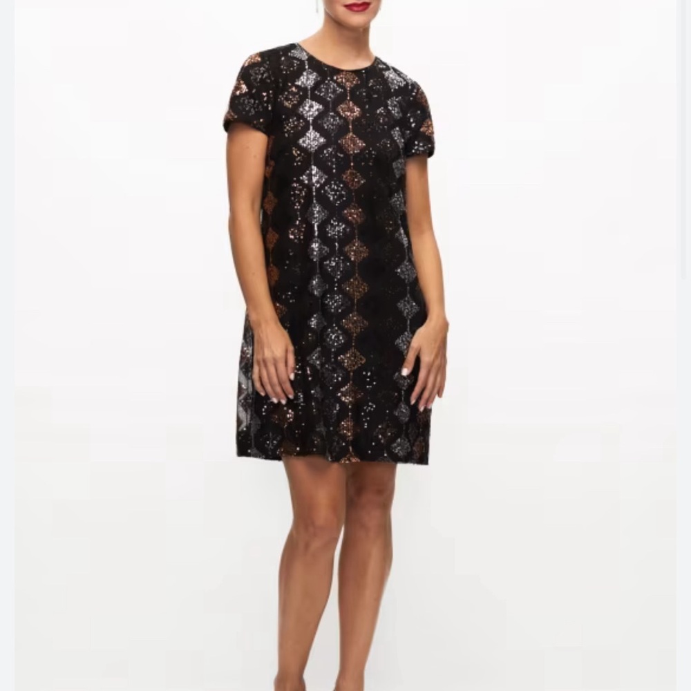 Sequin covered dress